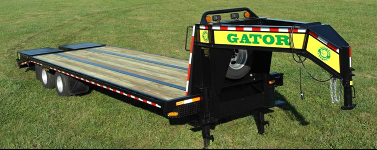 GOOSENECK TRAILER 30ft tandem dual - all heavy-duty equipment trailers special priced  Hardin County, Ohio
