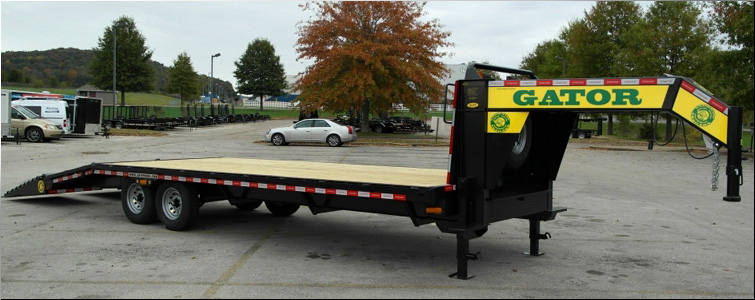 Gooseneck flat bed trailer for sale14k  Hardin County, Ohio